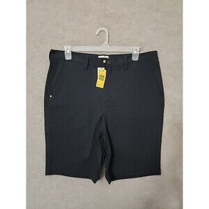 Caterpillar CAT Stretch Canvas Utility Shorts Mens 36 Black NEW